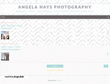 Tablet Screenshot of angelahaysphotography.blogspot.com