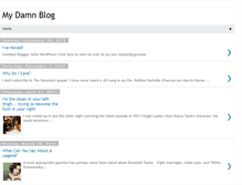 Tablet Screenshot of hereismydamnblog.blogspot.com