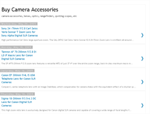 Tablet Screenshot of buycameraaccessories.blogspot.com