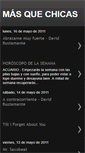 Mobile Screenshot of masquechicas.blogspot.com
