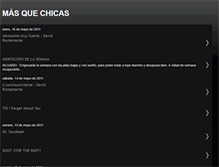 Tablet Screenshot of masquechicas.blogspot.com