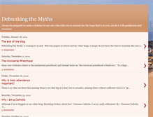 Tablet Screenshot of debunking-the-myths.blogspot.com
