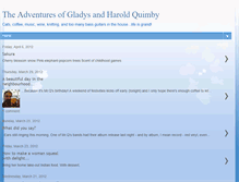 Tablet Screenshot of gladysquimby.blogspot.com