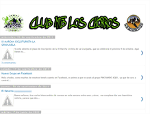 Tablet Screenshot of clubmtbloschorros.blogspot.com