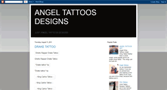 Desktop Screenshot of angelwing-tattoodesign.blogspot.com