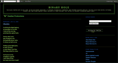 Desktop Screenshot of binaryhole.blogspot.com