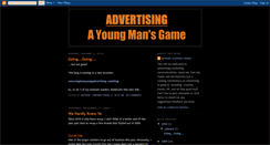 Desktop Screenshot of advertising-ayoungmansgame.blogspot.com