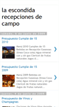 Mobile Screenshot of laescondidaeventos.blogspot.com