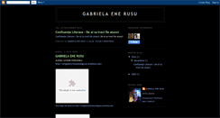 Desktop Screenshot of gallerygabrielaenerusu.blogspot.com