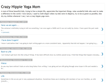 Tablet Screenshot of crazyhippieyogamom.blogspot.com