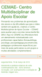 Mobile Screenshot of cemaeapoio.blogspot.com