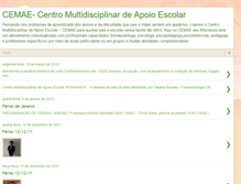 Tablet Screenshot of cemaeapoio.blogspot.com