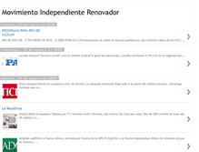 Tablet Screenshot of independienteyrenovador.blogspot.com