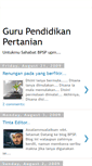 Mobile Screenshot of gurupendidikanpertanian.blogspot.com