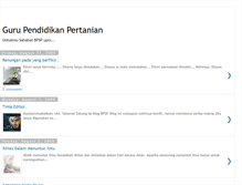 Tablet Screenshot of gurupendidikanpertanian.blogspot.com