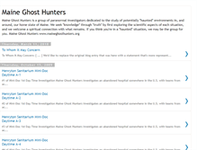 Tablet Screenshot of maineghosthunters.blogspot.com