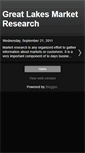 Mobile Screenshot of greatlakesmarketresearch.blogspot.com