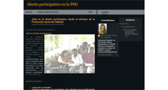 Desktop Screenshot of disnoparticipativopsh.blogspot.com