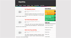 Desktop Screenshot of blogwallking.blogspot.com