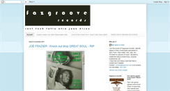 Desktop Screenshot of fazgroove.blogspot.com