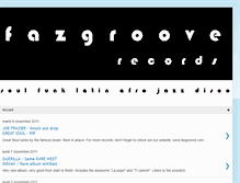 Tablet Screenshot of fazgroove.blogspot.com