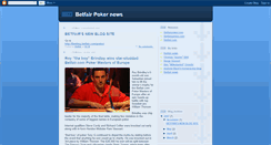 Desktop Screenshot of betfairpokernews.blogspot.com