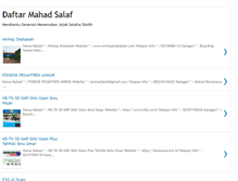 Tablet Screenshot of mahadussunnah.blogspot.com