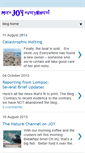 Mobile Screenshot of morejoyeverywhere.blogspot.com