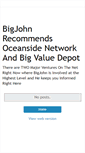 Mobile Screenshot of bigjohnblogs.blogspot.com