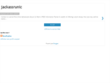 Tablet Screenshot of jackassrunic.blogspot.com