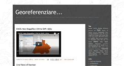Desktop Screenshot of georeferenziare.blogspot.com