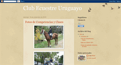 Desktop Screenshot of ceuecuestre.blogspot.com