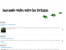 Tablet Screenshot of buscandorobles.blogspot.com