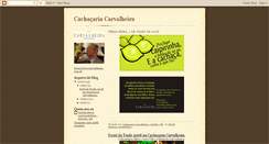 Desktop Screenshot of cachacariacarvalheira.blogspot.com