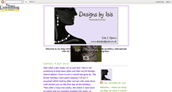 Desktop Screenshot of designsbyisis.blogspot.com