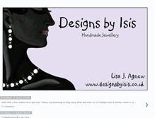 Tablet Screenshot of designsbyisis.blogspot.com