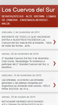 Mobile Screenshot of loscuervosdelsur.blogspot.com