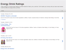 Tablet Screenshot of energy-drink-ratings.blogspot.com