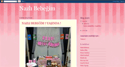 Desktop Screenshot of nazlibebegim.blogspot.com