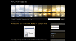 Desktop Screenshot of newpentecostals.blogspot.com