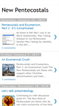Mobile Screenshot of newpentecostals.blogspot.com