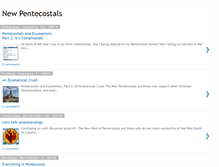 Tablet Screenshot of newpentecostals.blogspot.com