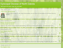 Tablet Screenshot of episcopal-nd.blogspot.com