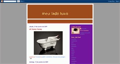 Desktop Screenshot of meuladoluxo.blogspot.com