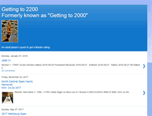 Tablet Screenshot of gettingto2000.blogspot.com