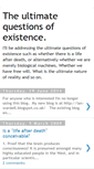 Mobile Screenshot of existenceandreality.blogspot.com