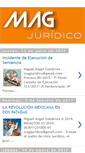 Mobile Screenshot of magjuridico.blogspot.com