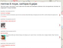 Tablet Screenshot of meninasemocascachopasegaijas.blogspot.com