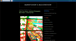 Desktop Screenshot of markfishers-musicreview.blogspot.com