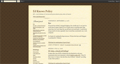 Desktop Screenshot of edknows.blogspot.com
